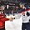 BUFFALO, NEW YORK - DECEMBER 27: Slovakia's Marian Studenic #19 and Canada's Sam Steel #23 shake hands after Canada's 6-0 preliminary round win at the 2018 IIHF World Junior Championship. (Photo by Matt Zambonin/HHOF-IIHF Images)

